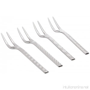 WMF Type Cocktail Forks 6-Inch Silver Set of 4 - B00LB6JQ2U